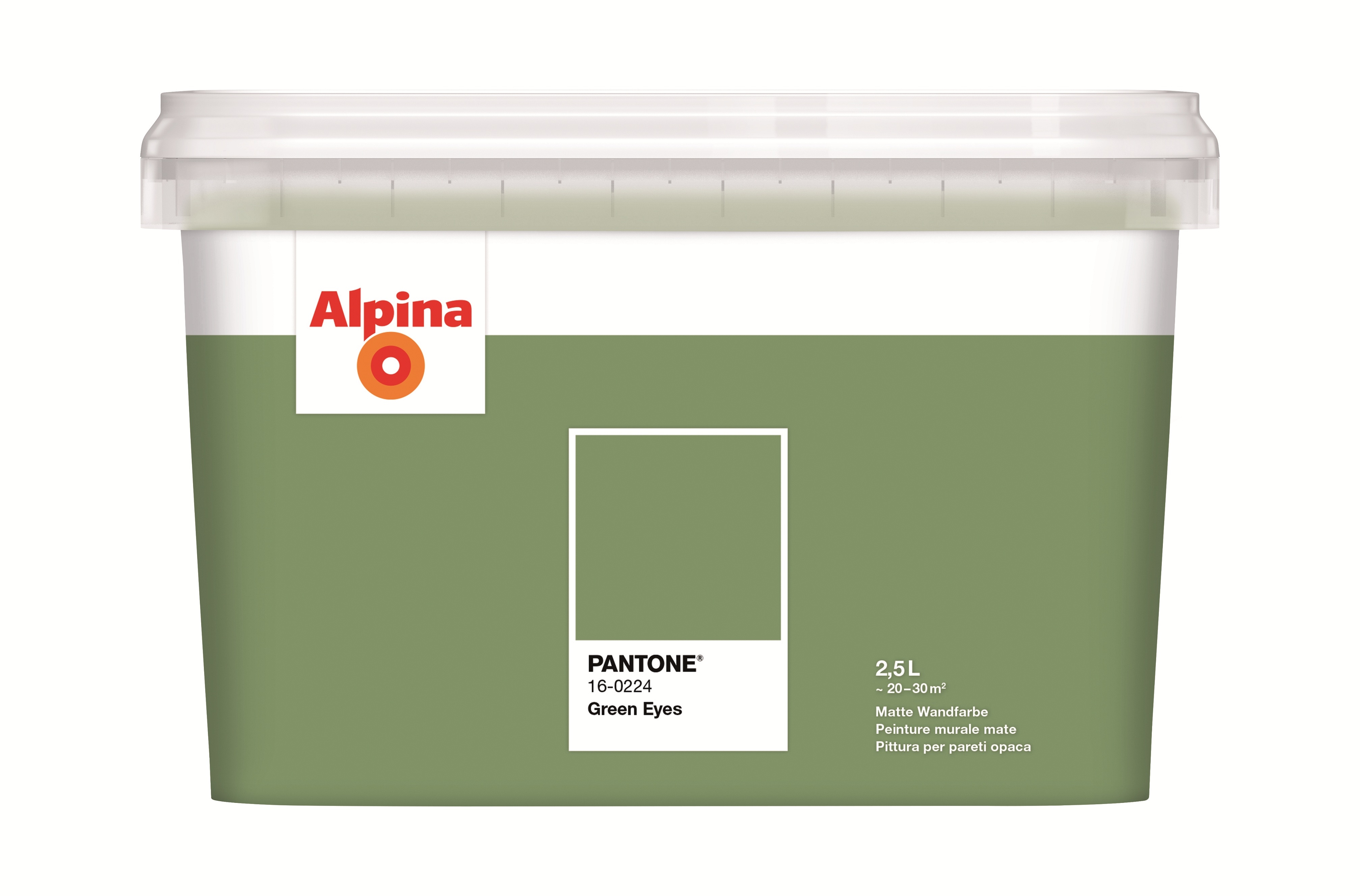Alpina PANTONE® Green Eyes - Wandfarbe