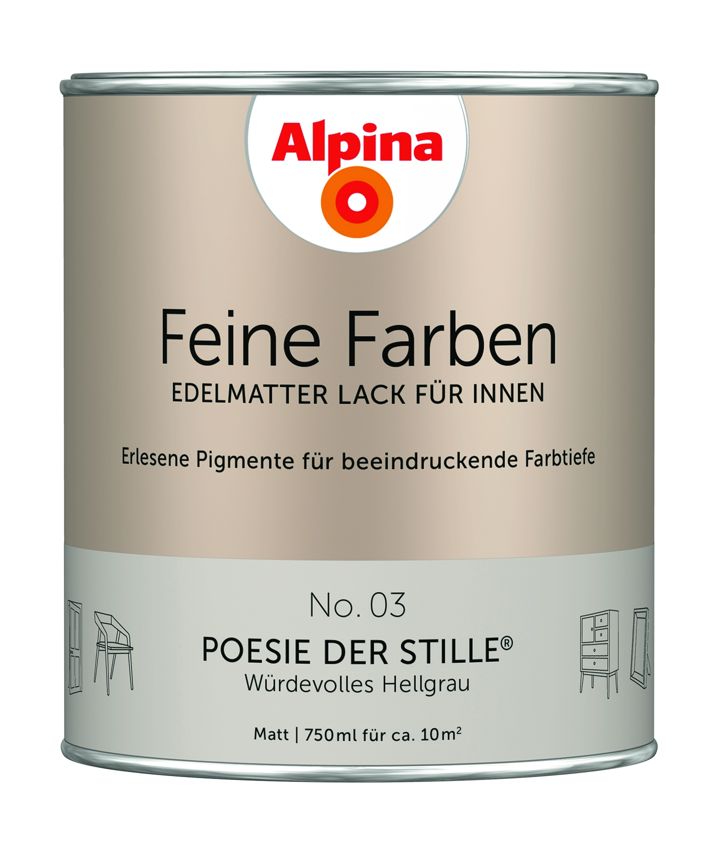 Alpina Feine Farben Lack Poesie der Stille