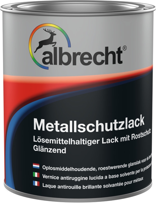 Albrecht® Metallschutzlack glänzend anthrazit