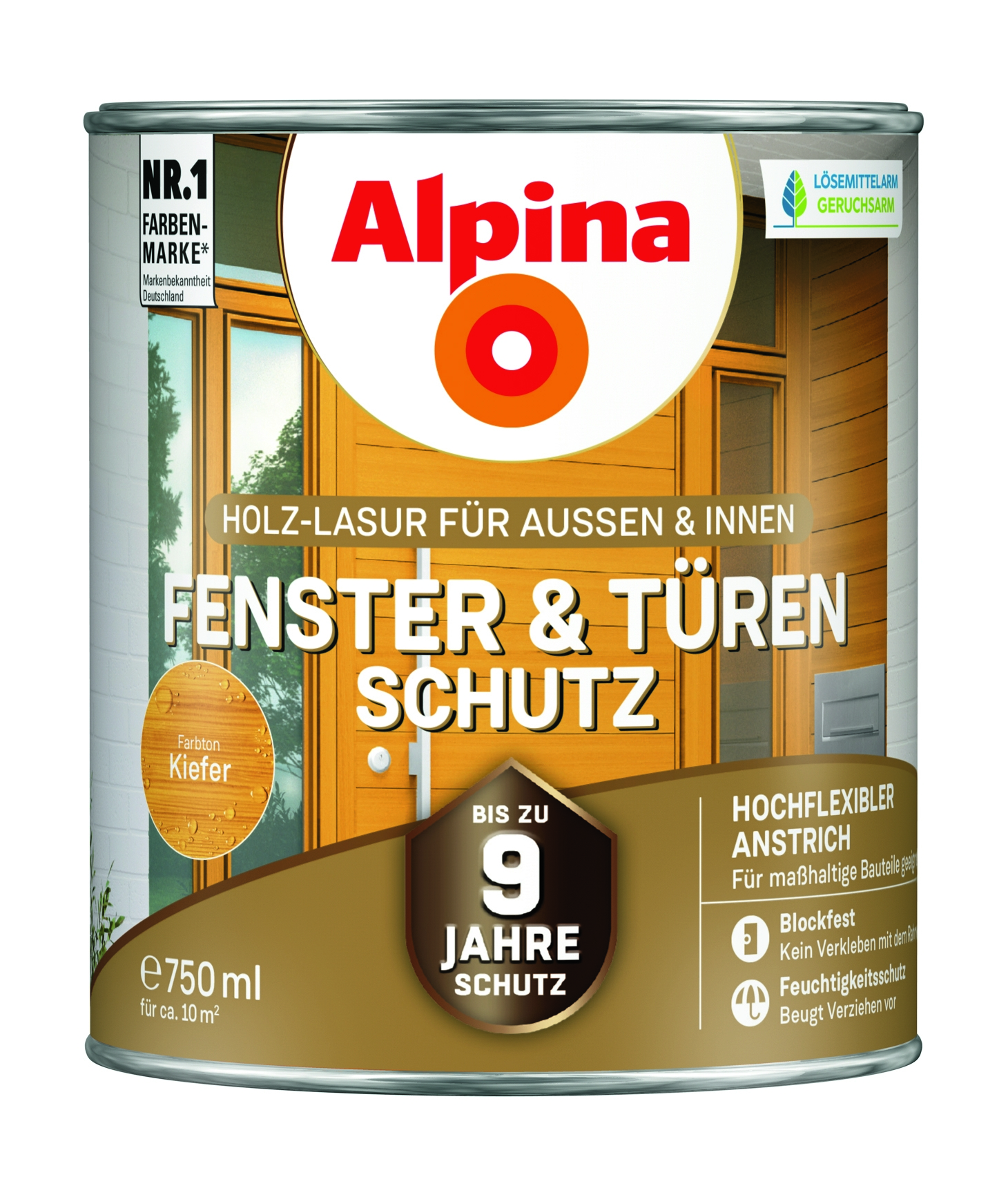 Alpina Fenster und Türenschutz kiefer - Holzlasur
