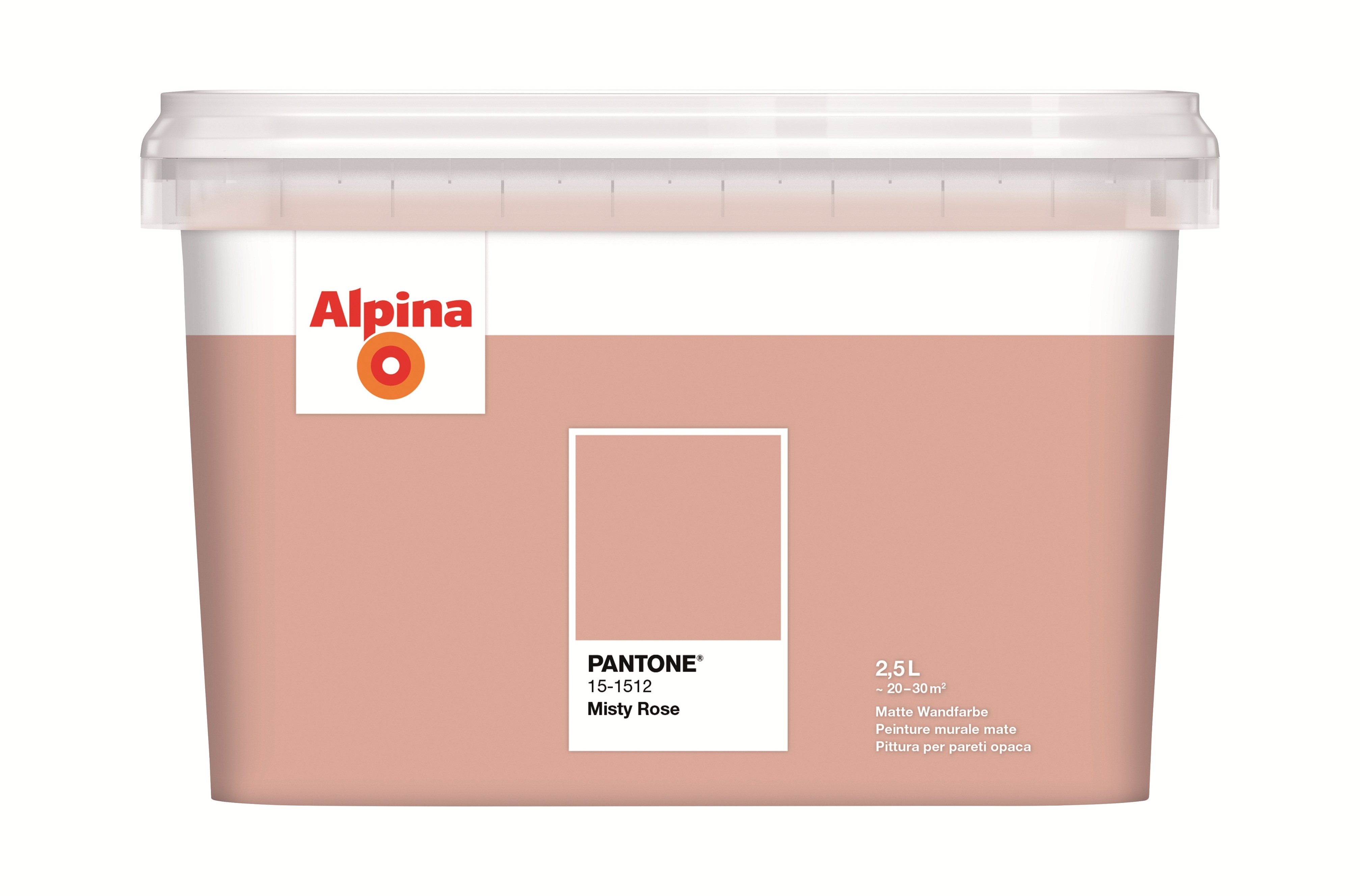 Alpina PANTONE® Misty Rose - Wandfarbe