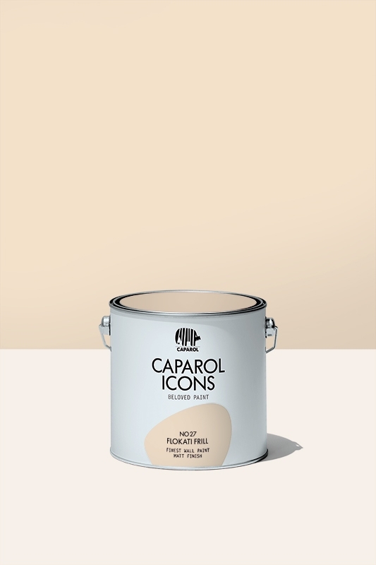 CAPAROL ICONS NO 27 FLOKATI FRILL - Wandfarbe