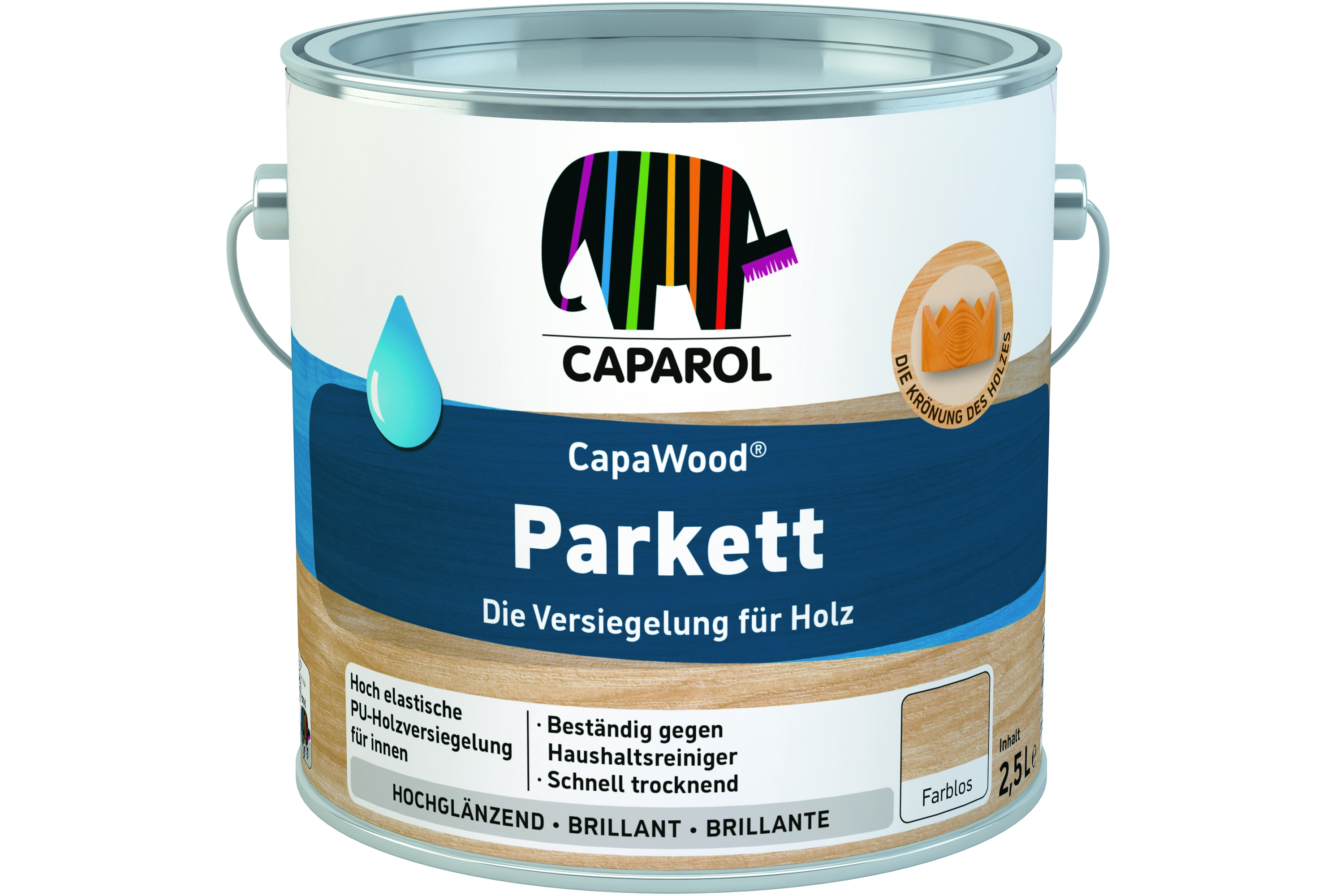 Caparol CapaWood Parkett Hochglänzend