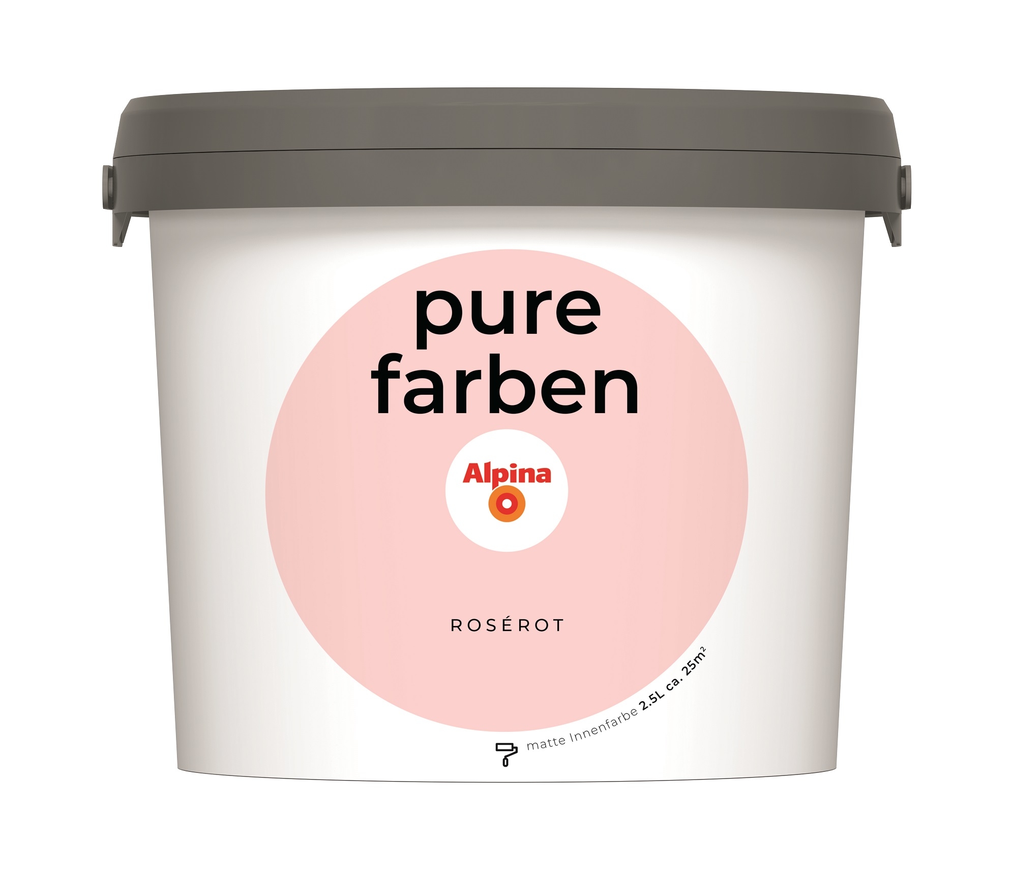 Alpina Pure Farben Roserot 2,5ltr