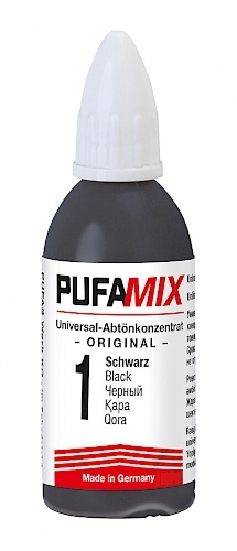 PUFAMIX Universal-Abtönkonzentrat Schwarz – hochkonzentrierte Abtönfarbe
