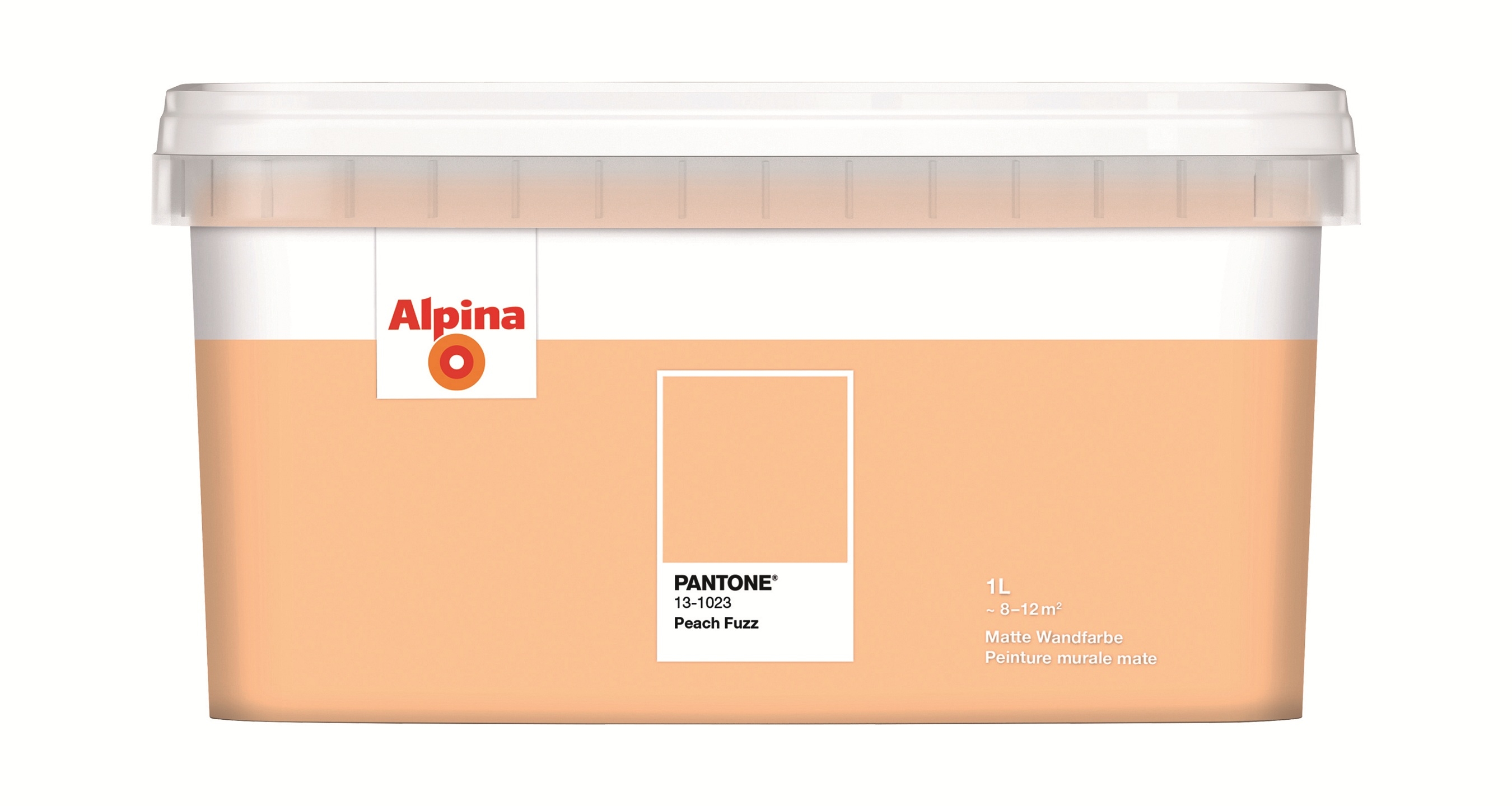 Alpina Pantone Peach Fuzz - Wandfarbe