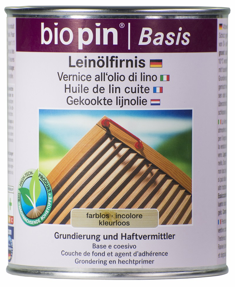 biopin Leinölfirnis farblos **Auslaufartikel**