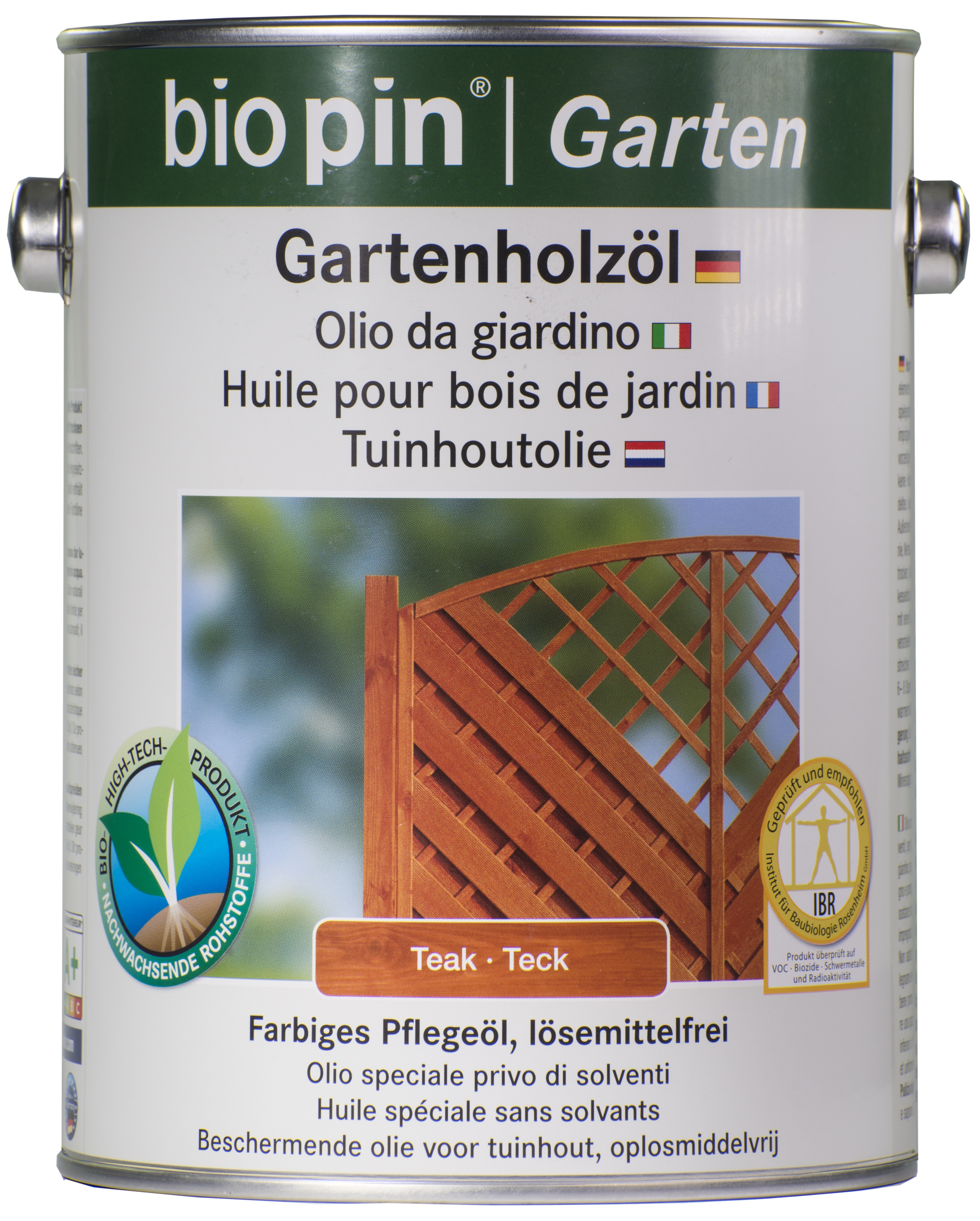 biopin GartenHolzöl teak 2,5ltr