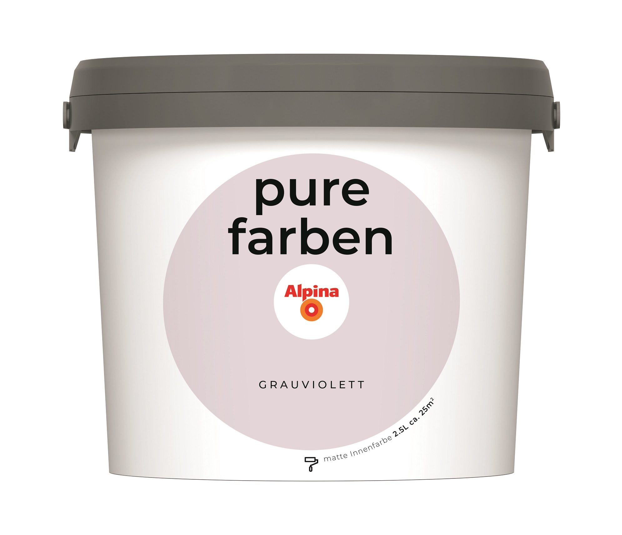 Alpina Pure Farben Grauviolett 2,5L