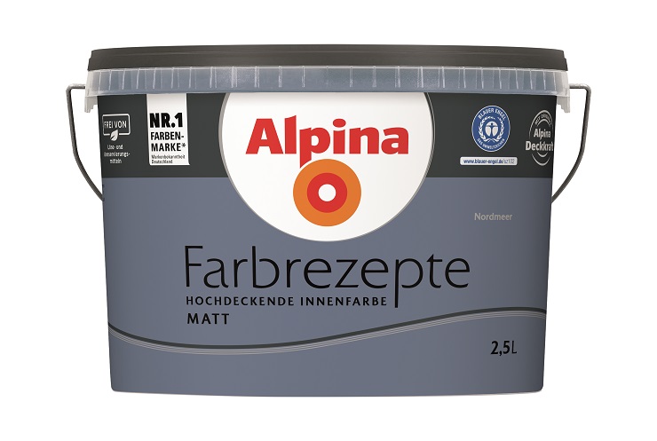 Alpina Farbrezepte Nordmeer - Innenfarbe