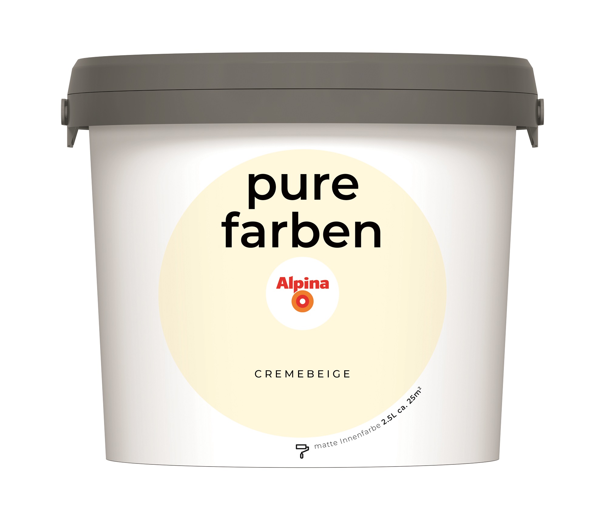 Alpina Pure Farben Cremebeige 2,5L