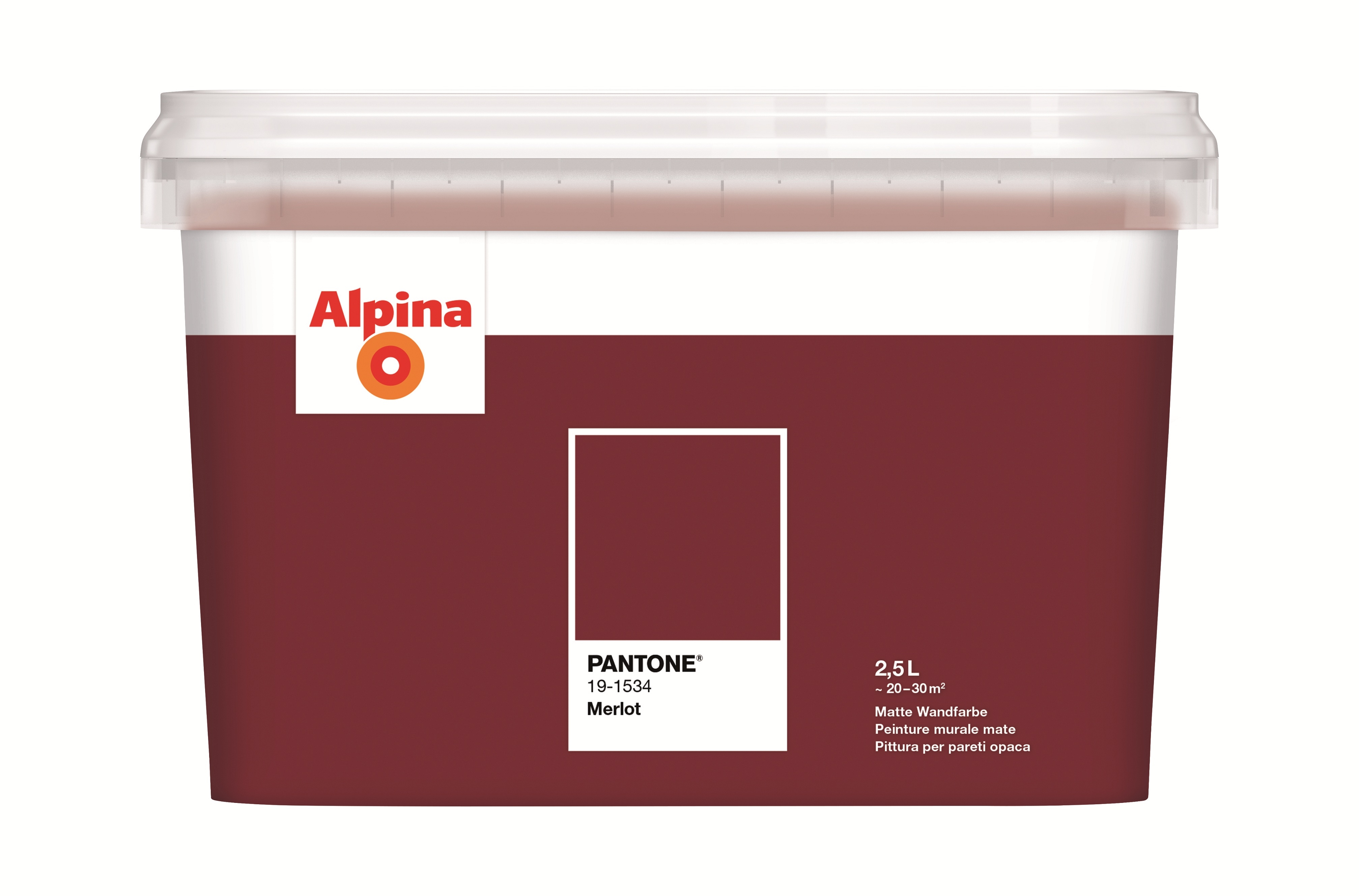 Alpina PANTONE® Merlot - Wandfarbe
