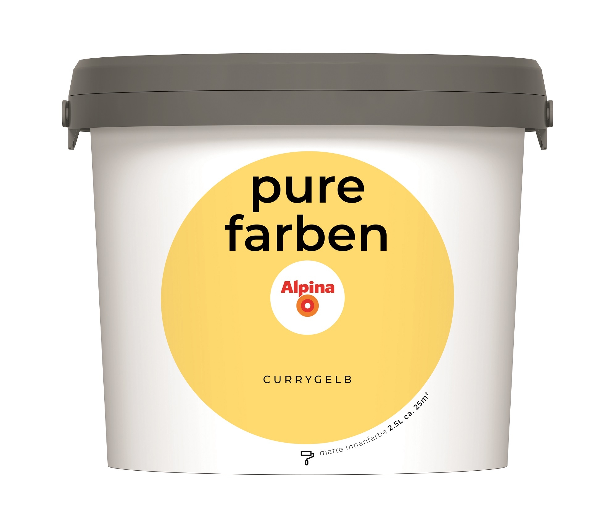 Alpina Pure Farben Currygelb 2,5ltr