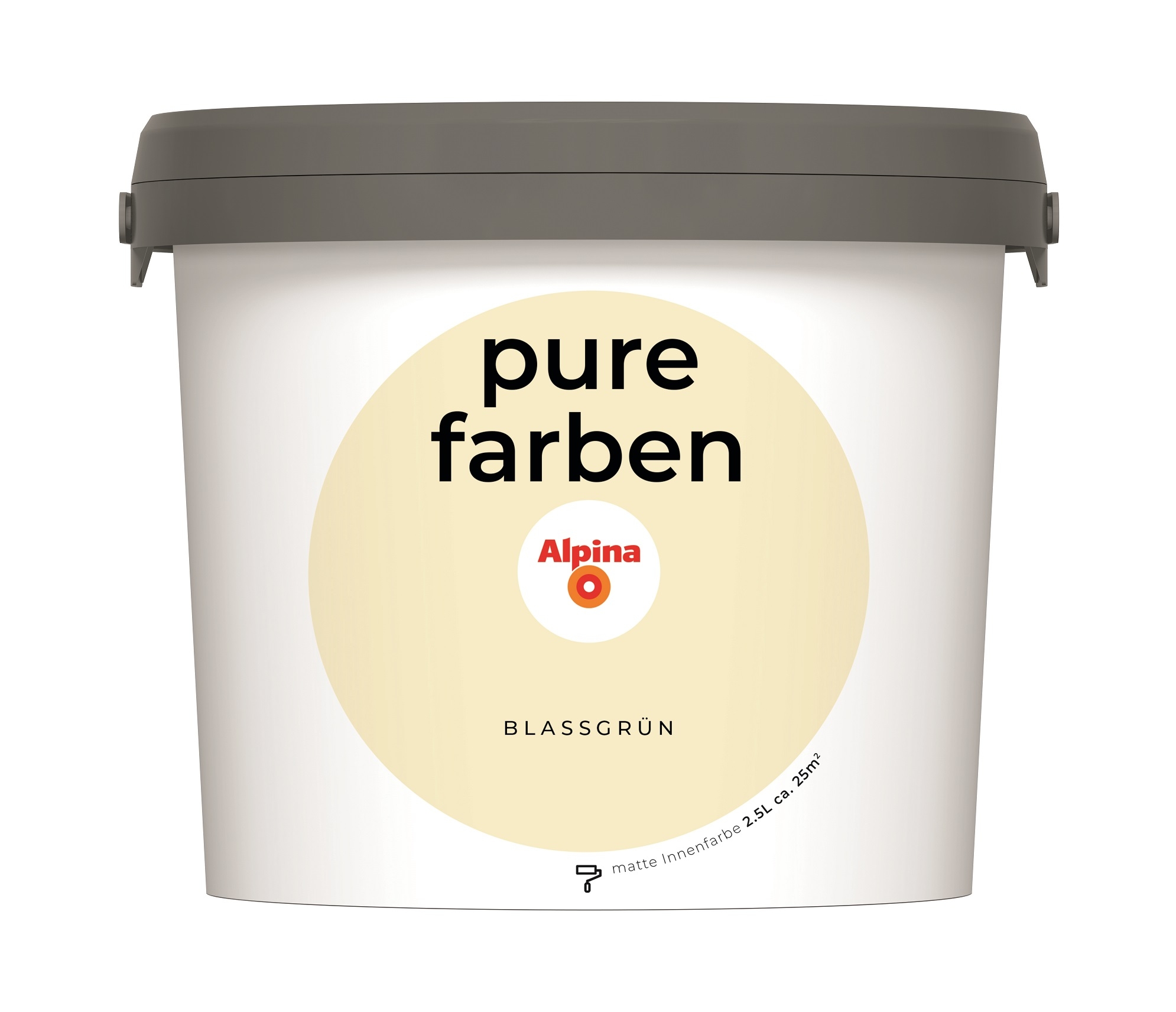 Alpina Pure Farben Blassgrün 2,5ltr