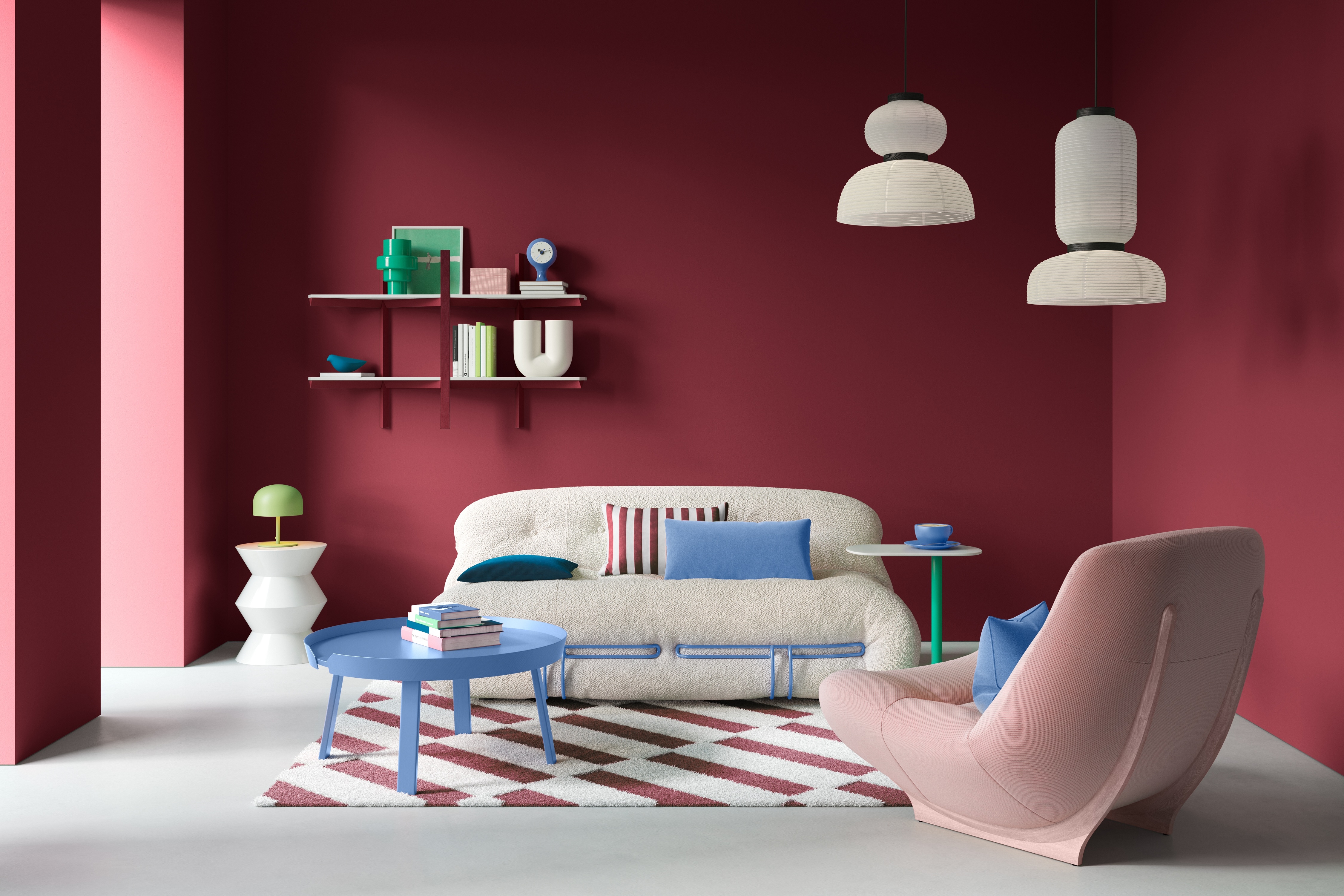 Alpina PANTONE® Merlot - Wandfarbe