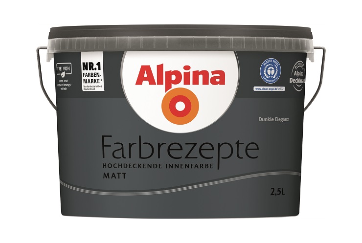 Alpina Farbrezepte Dunkle Eleganz - Innenfarbe