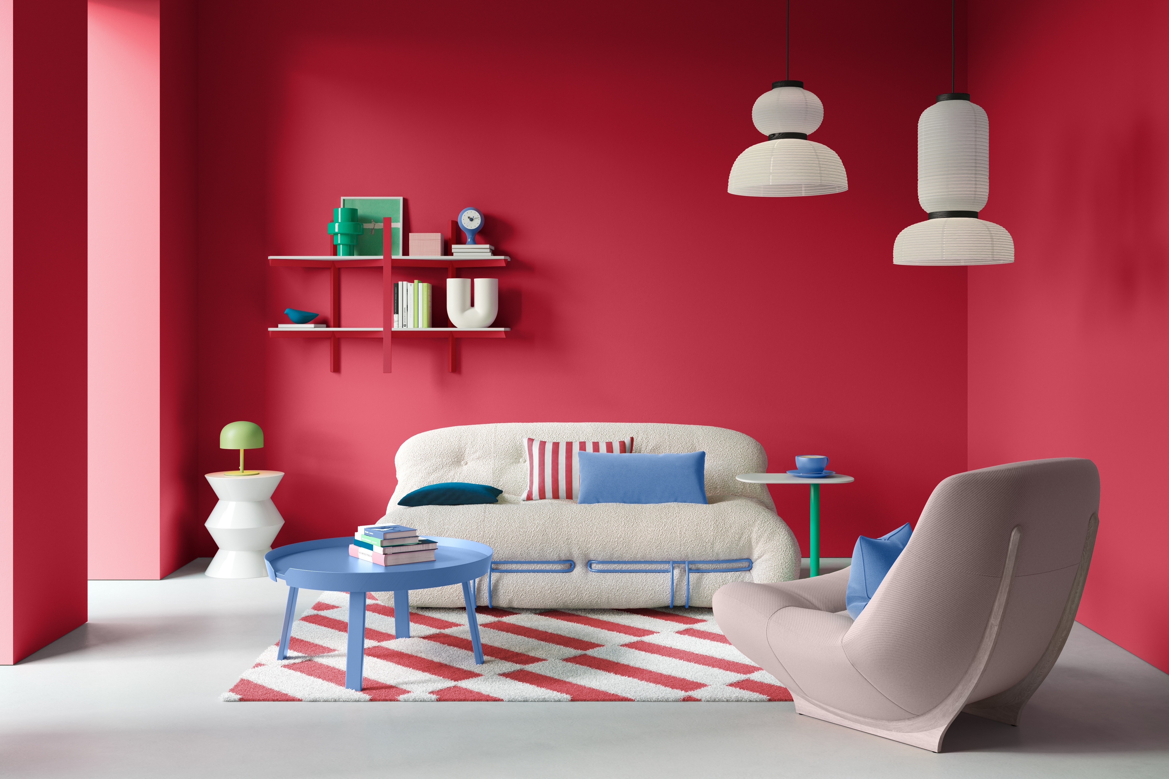 Alpina PANTONE® Poinsettia - Wandfarbe
