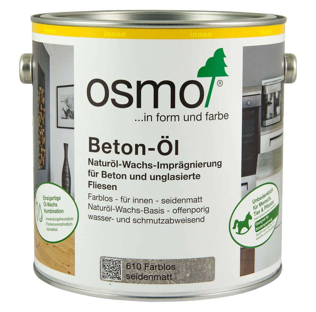Osmo Beton Öl farblos – Schutz für Beton & Stein