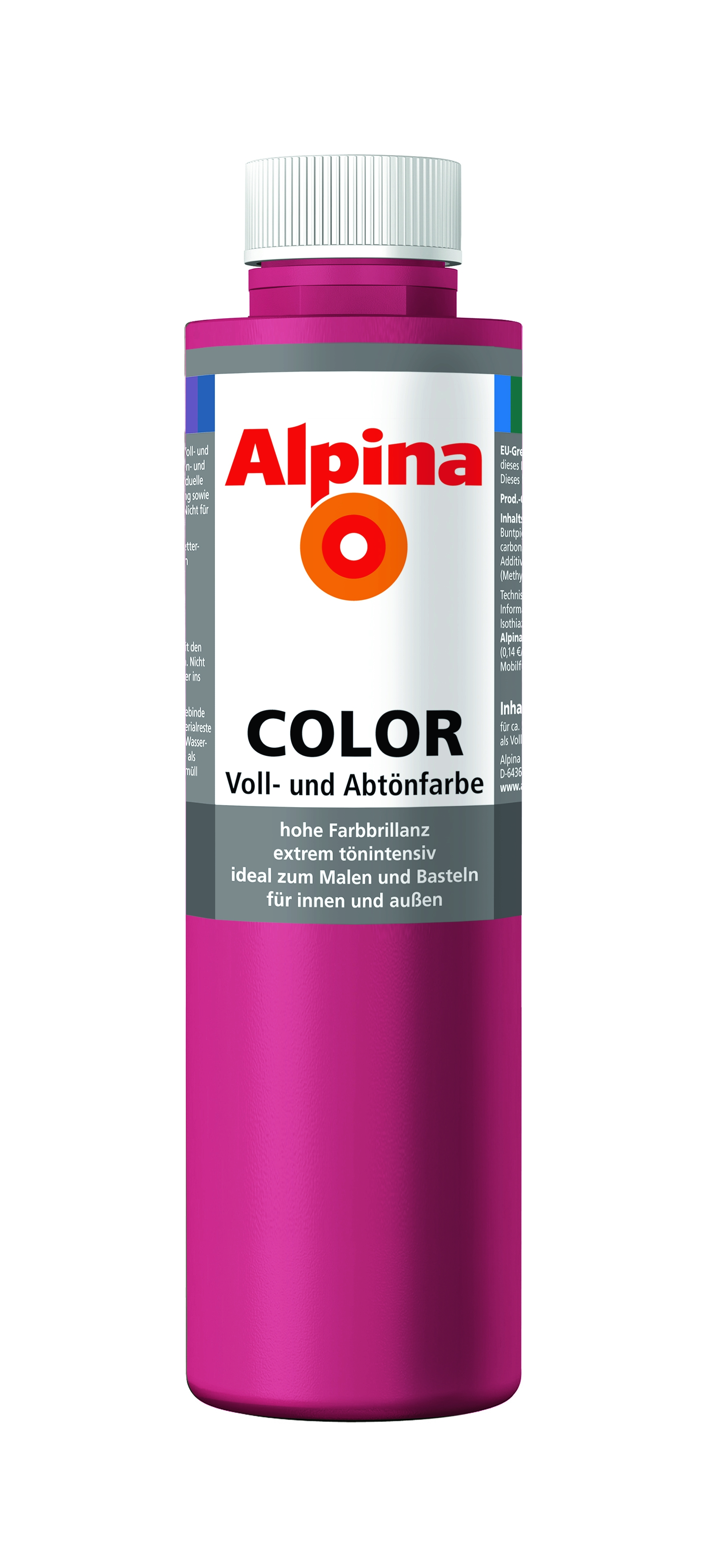 Alpina Color Shocking Pink - Voll- und Abtönfarbe