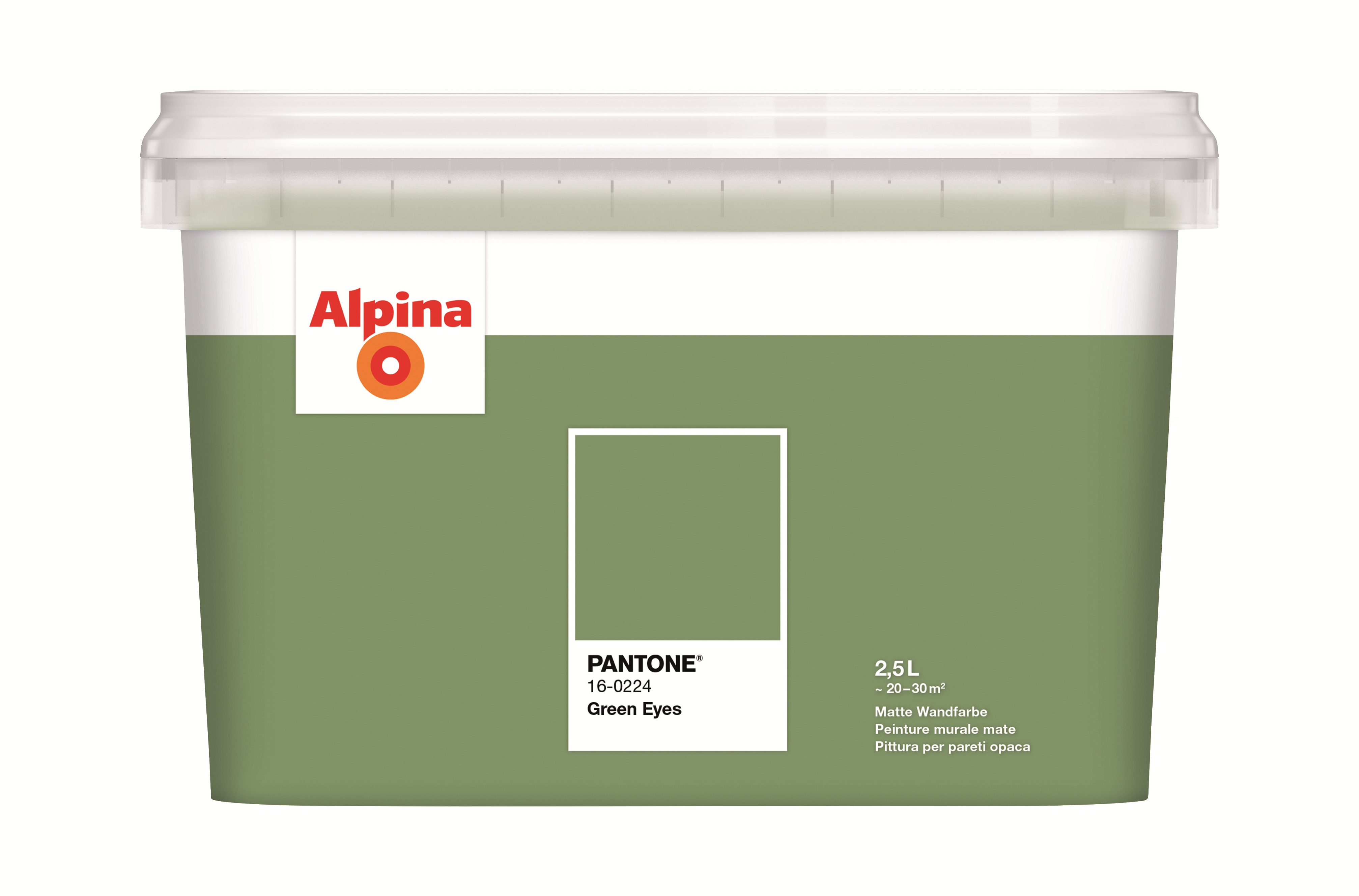 Alpina PANTONE® Green Eyes - Wandfarbe 