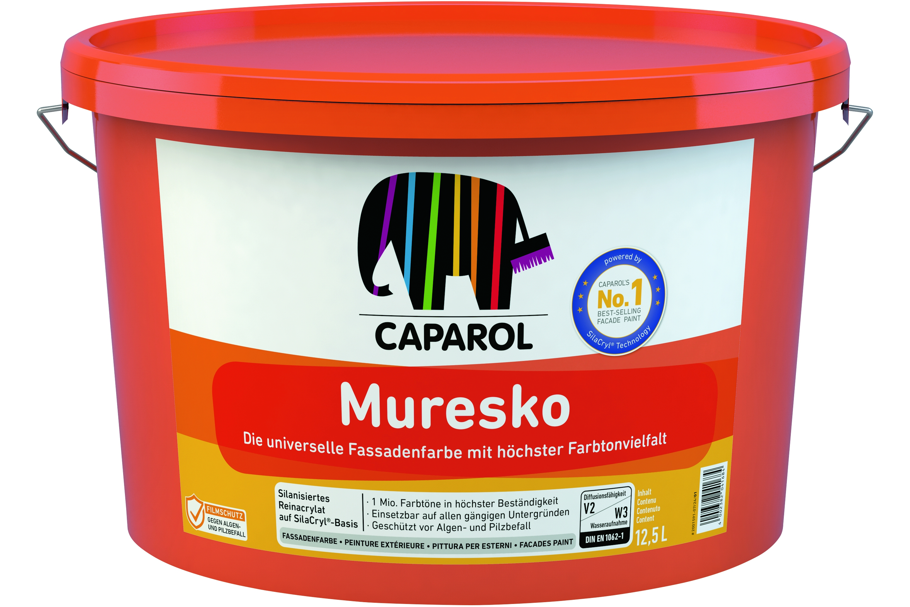 Caparol Muresko weiß - Fassadenfarbe