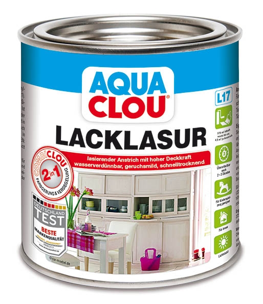 Aqua Combi Clou Lacklasur L17 eiche mittel