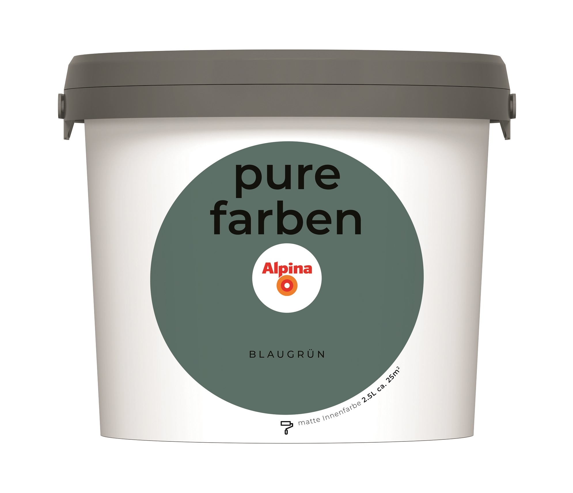 Alpina Pure Farben Blaugrün 2,5ltr