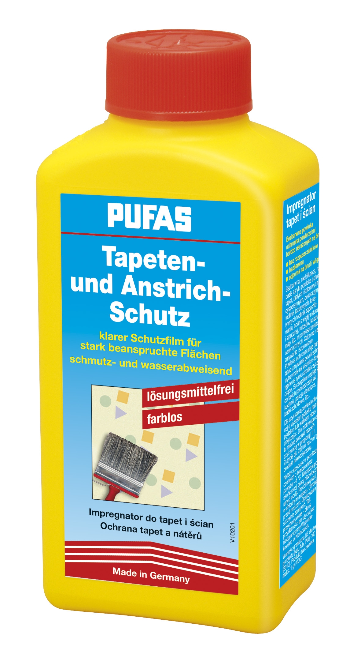 PUFAS Tapetenschutz TS 250 ml – transparenter Tapeten- und Anstrichschutz