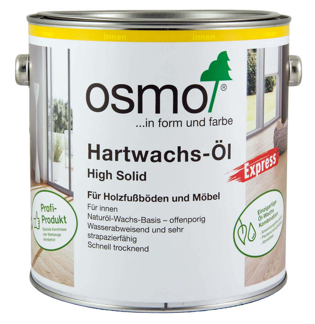 Osmo Hartwachs Öl Express – schnelltrocknend