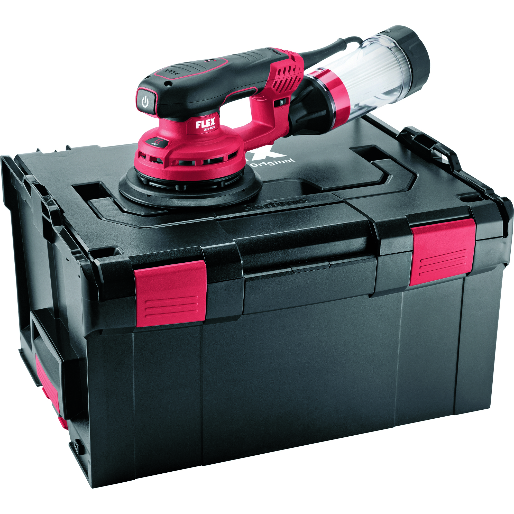Flex AKTION Exzenterschleifer ORE 5-150 EC + SP-EC S D150 + SP-EC H D150 #486817