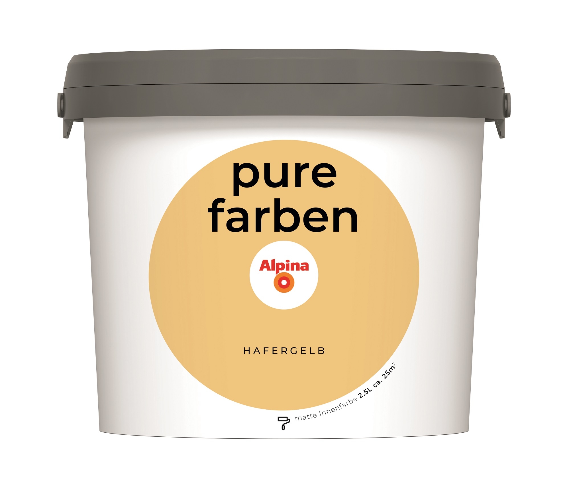 Alpina Pure Farben Hafergelb 2,5ltr