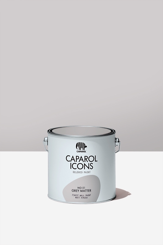 CAPAROL ICONS NO 51 GREY MATTER - Wandfarbe
