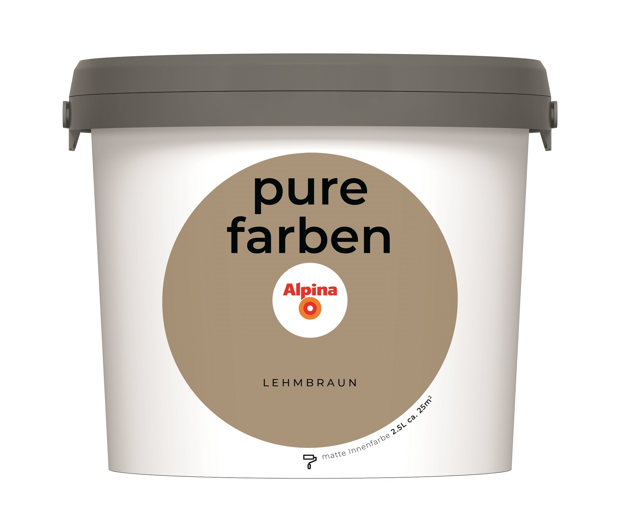 Alpina Pure Farben Lehmbraun 2,5ltr