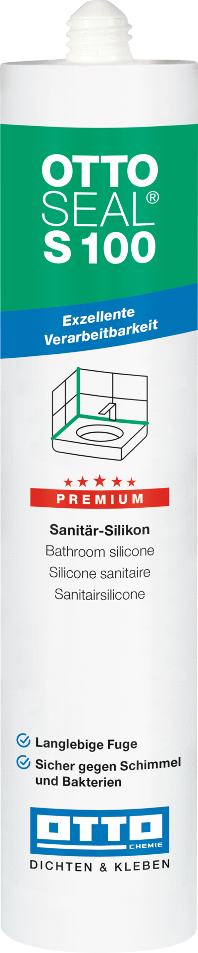 OTTOSEAL® S 100 Premium - Sanitär Silikon