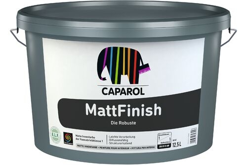 Caparol MattFinish 12,5ltr weiß Wandfarbe