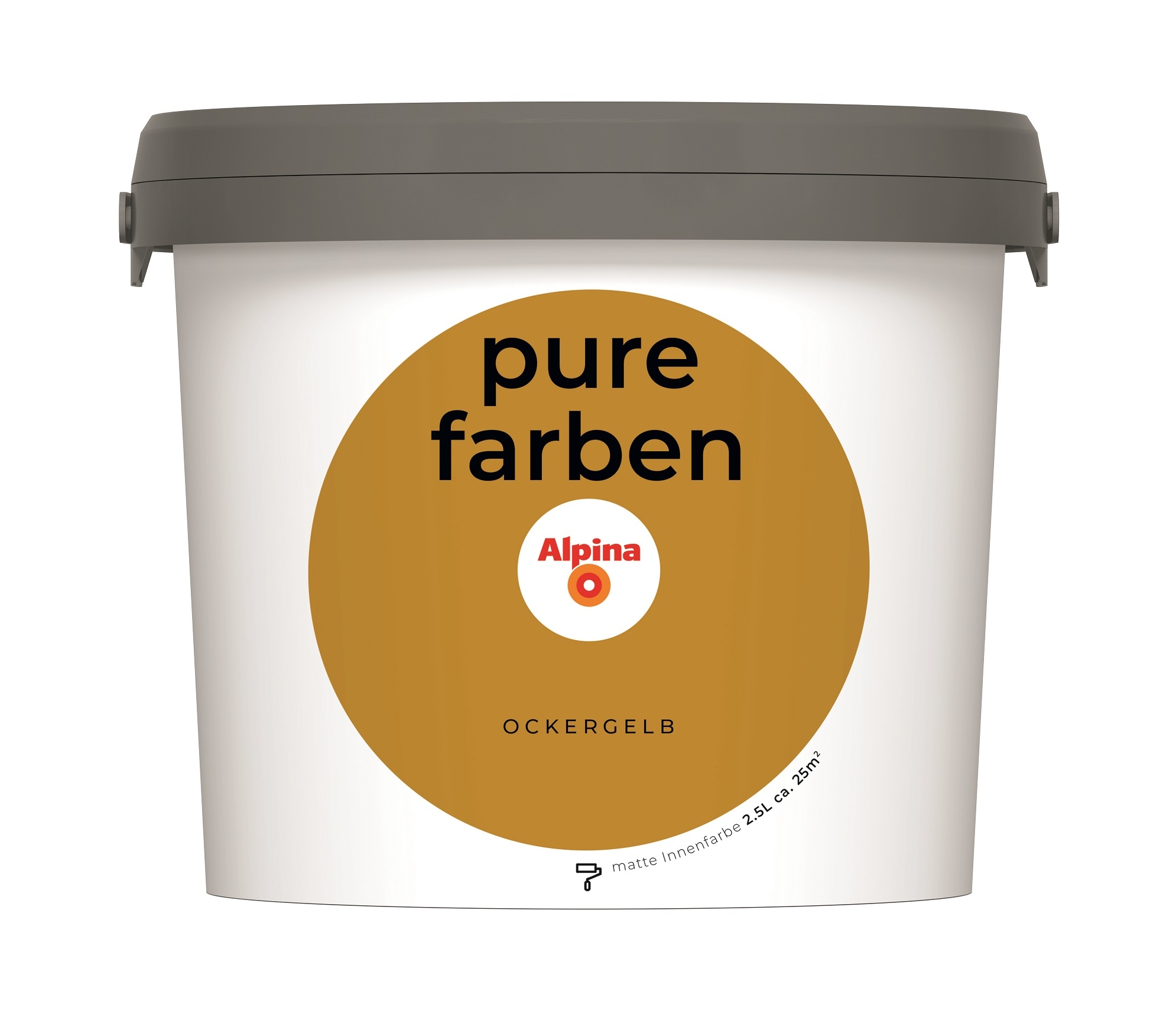 Alpina Pure Farben Ockergelb 2,5ltr