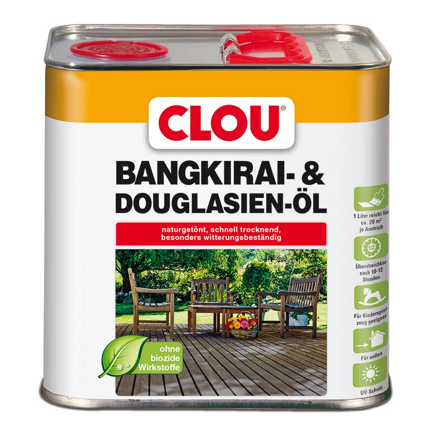 Clou Bangkirai & Douglasien Öl