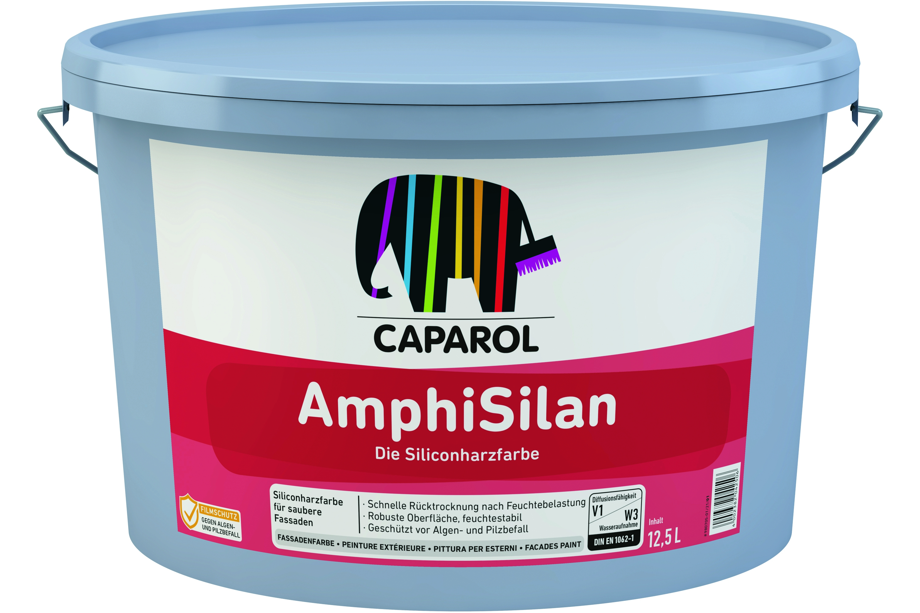 Caparol Amphisilan - Silikonharz-Fassadenfarbe