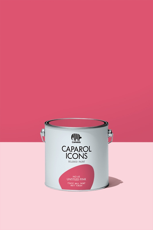 CAPAROL ICONS NO 45 UNTITLED PINK - Wandfarbe