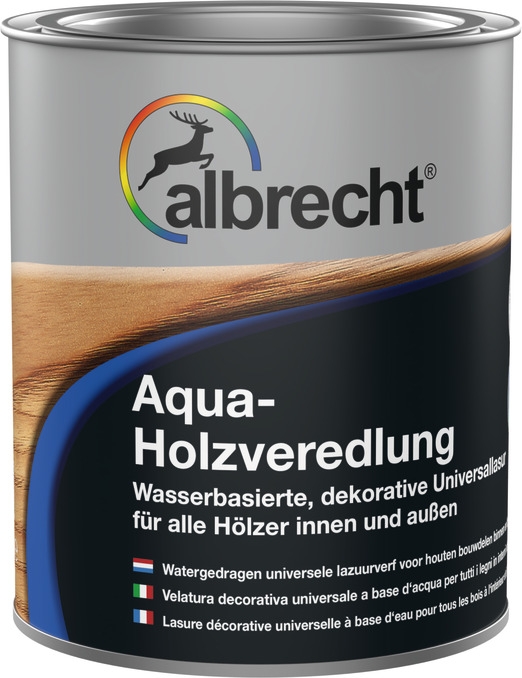 Albrecht® Aqua Holzveredlung eiche - Holzlasur