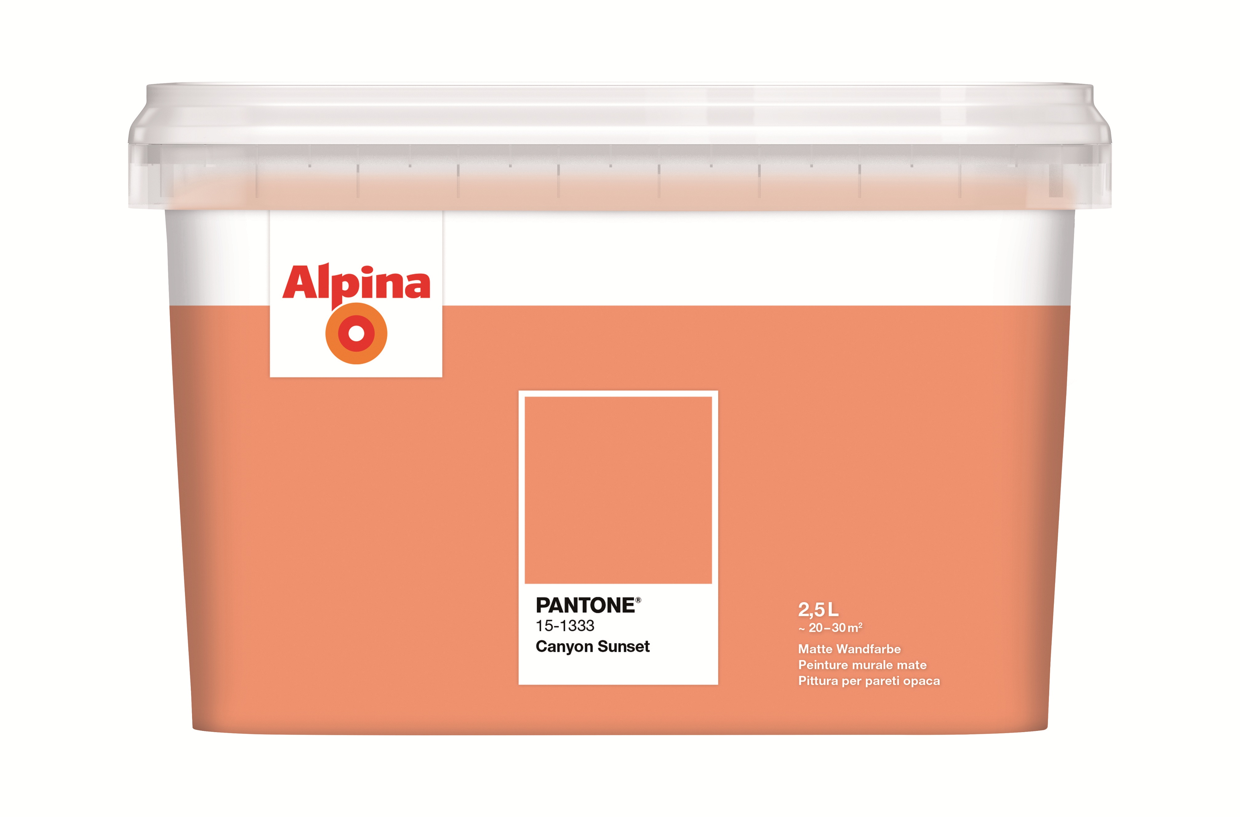 Alpina PANTONE® Canynon Sunset - Wandfarbe 