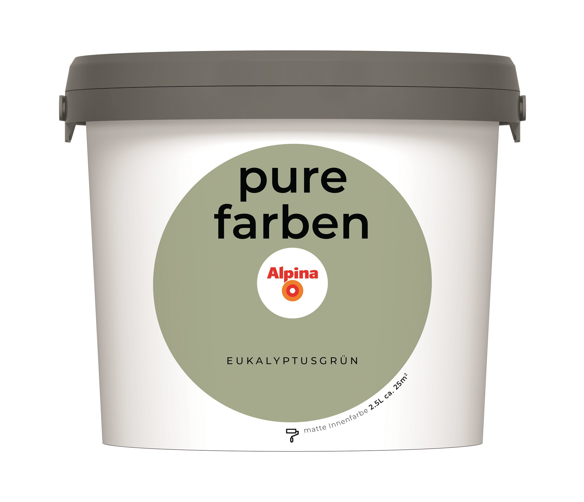 Alpina Pure Farben Eukalyptusgrün 2,5L 