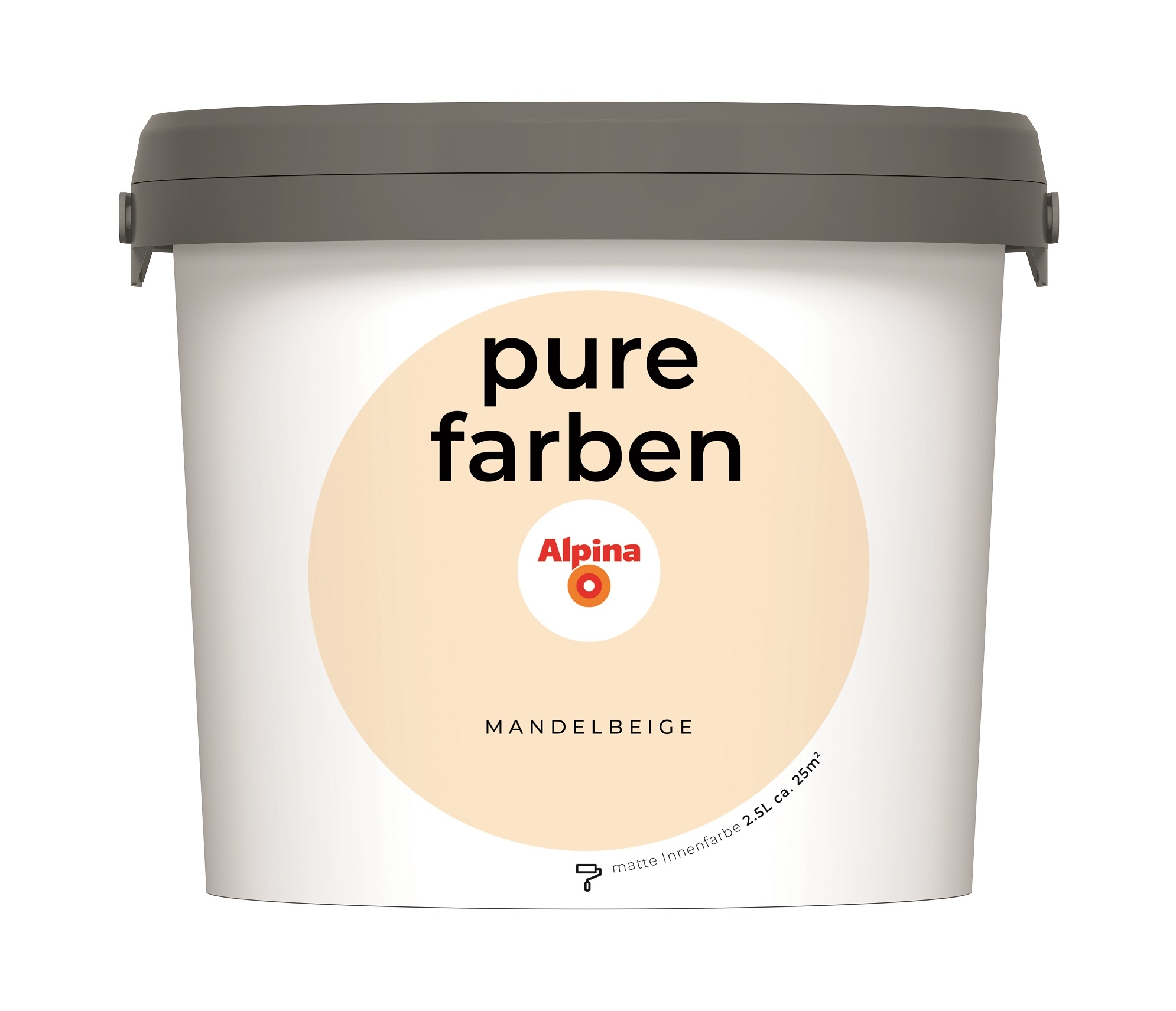 Alpina Pure Farben Mandelbeige 2,5ltr
