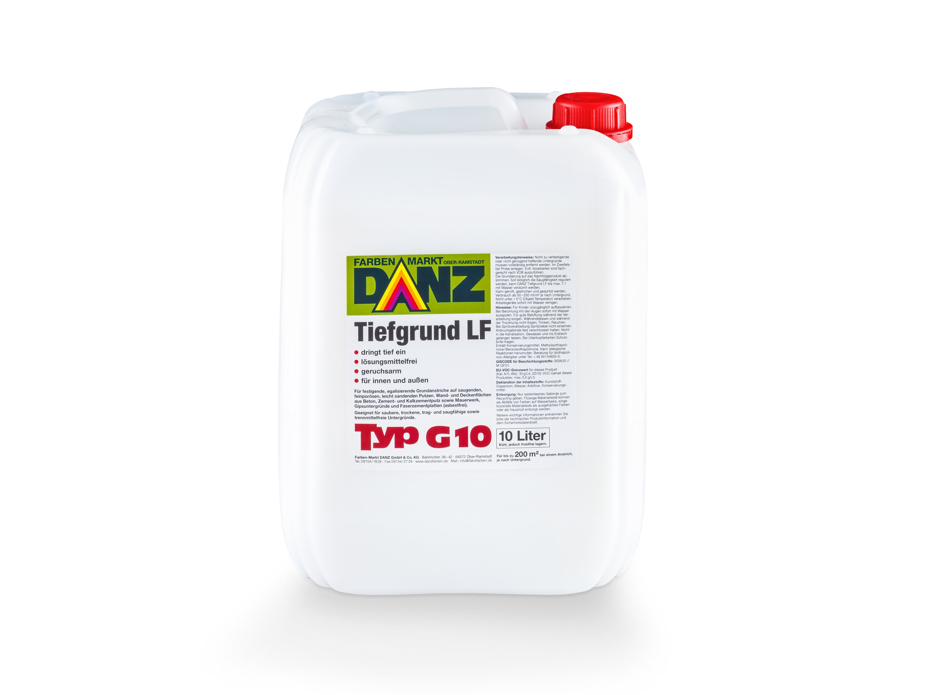 DANZ G10 Tiefgrund LF 10ltr