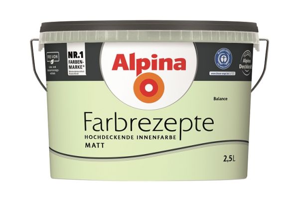 Alpina Farbrezepte Balance - Innenfarbe