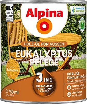 Alpina Holz-Öl - Eukalyptus Pflege