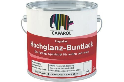 Capalac Hochglanz-Buntlack RAL 7035
