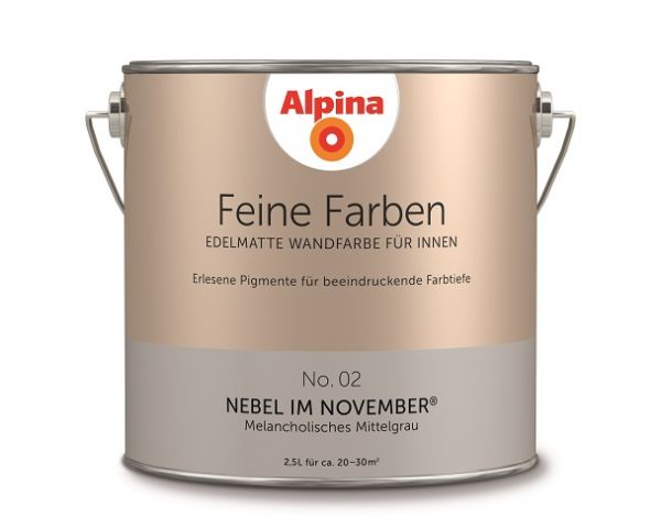 Alpina Feine Farben Nebel im November 2,5ltr
