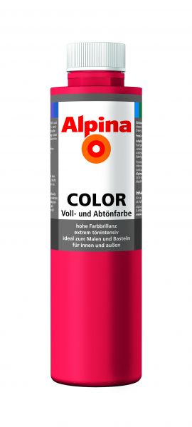 Alpina Color Fire Red - Voll- und Abtönfarbe