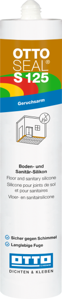 OTTOSEAL®S 125 - Boden- und Sanitär-Silikon